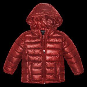 Kids & Boys Puffer Hooded Jacket